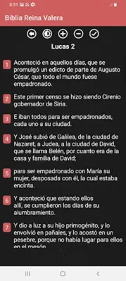 Biblia en Español Reina Valera android App screenshot 2