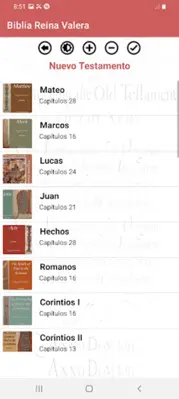 Biblia en Español Reina Valera android App screenshot 4