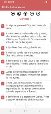 Biblia en Español Reina Valera android App screenshot 5